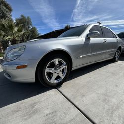 Silver Mercedes-Benz