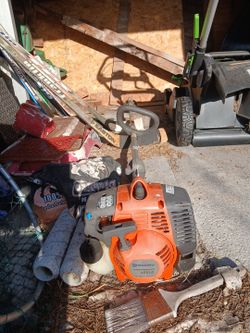 Broke. Husqvarna weed eater