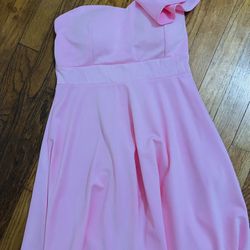 Hot Pink Teen Dress 