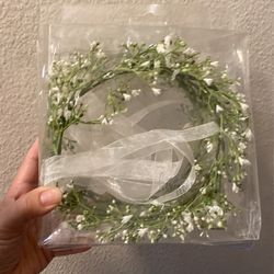 Head Piece Floral Rustic 