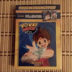 Yo-Kai Watch DVD + Comic Book - 
NEW 