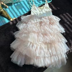 Girls Dress 5t Great Costume Butterfly, Fairy Just Add The Wings