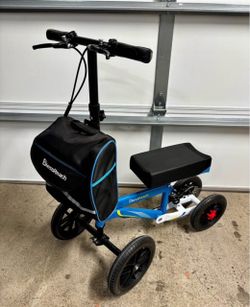 BlessReach knee scooter, shopping bag, brakes excellent condition