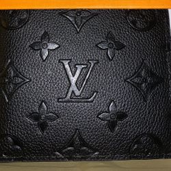 Louis Vuittion Wallet Leather