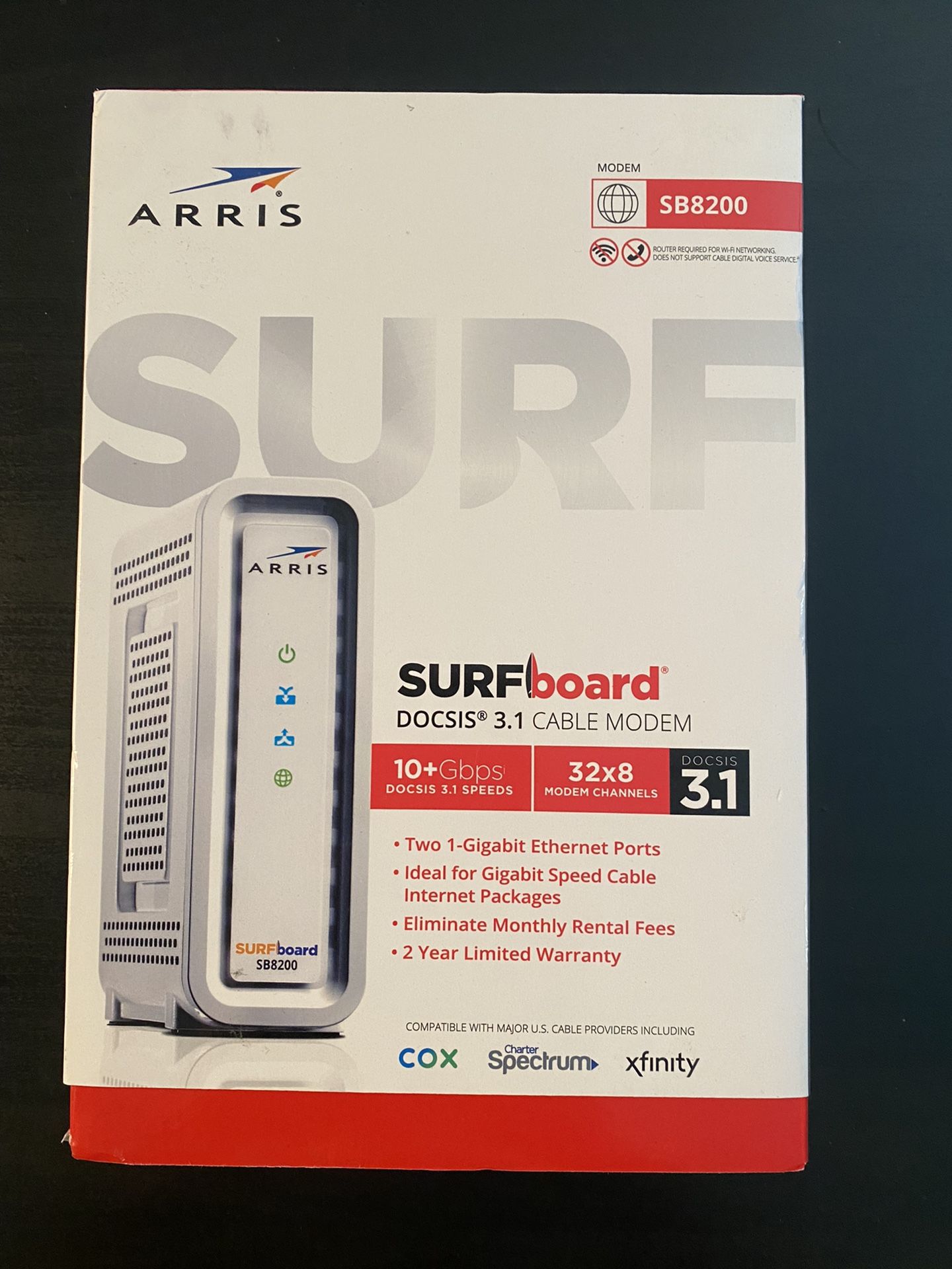 Arris Surfboard SB8200 Modem