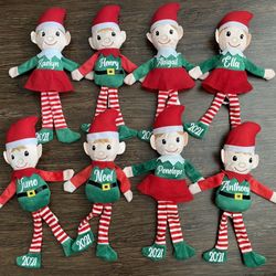 Personalized Christmas elves 