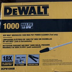 Dewalt power Washer 60 V 