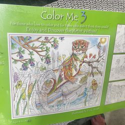 Color Me 3 Coloring Book
