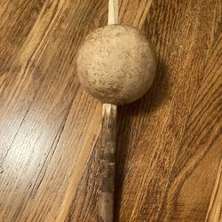 Traditional Gourd Rattle Ayacaxtli Mexica