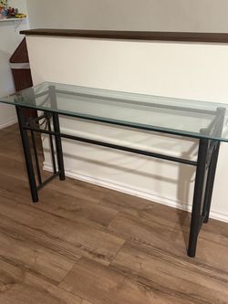 Glass table