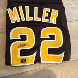 Mason Miller Signed Jersey