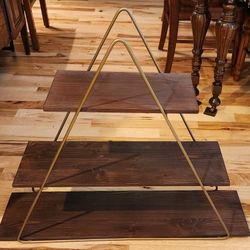 World Market Triangle Wall Shelf