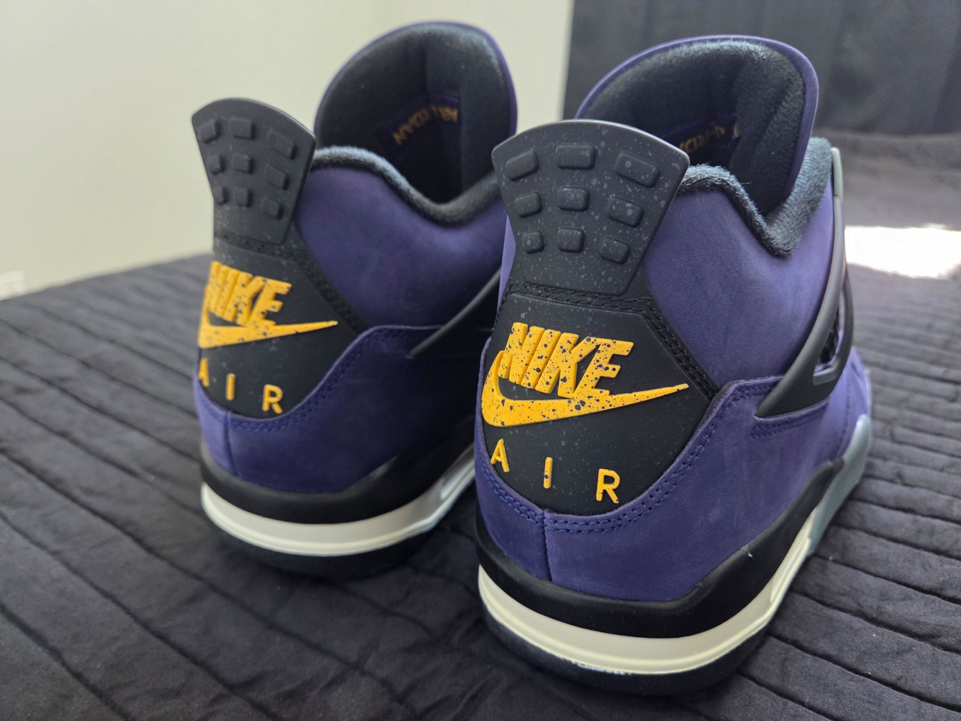 Jordan 4 Lakers
