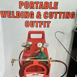Uweld portable welding cutting outfit
