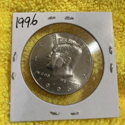 US coin 1996 Kennedy half dollar