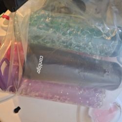 Variety Of Colored Water Jugs