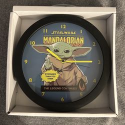 Star Wars The Child plastic wall clock