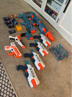 NERF 🔥 bundle Dart Play Guns w/ Accessories 🔥