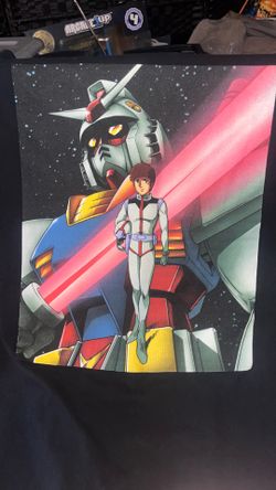 Mobile Suit Gundam Wing Gundam & Heero T-Shirt size 2x $40