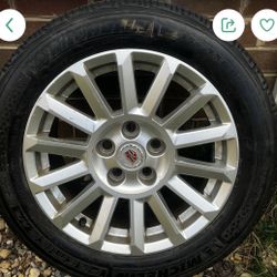 Cadillac Tire And Rim (one) 
