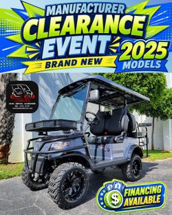 Clearance Sale-Brand New 2025 EPIC E40L GOLF CART