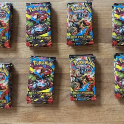 Mega Evolutions Booster Pack (set of 4)