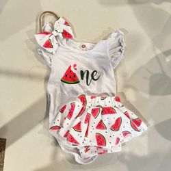 Birthday outfit & high chair banner 
