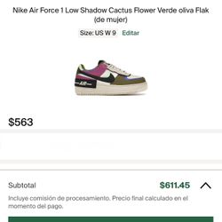 Nike Air Forcé 1 Low Shadow Cactus Flower 