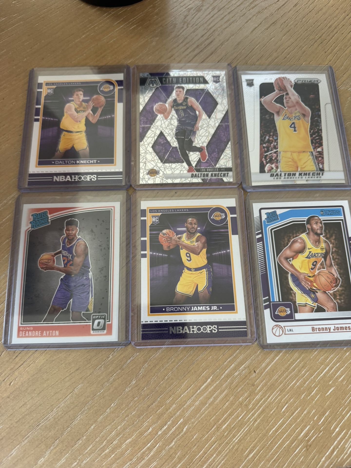 Lakers Rookie Lot Bronny James Dalton Knecht Ayton