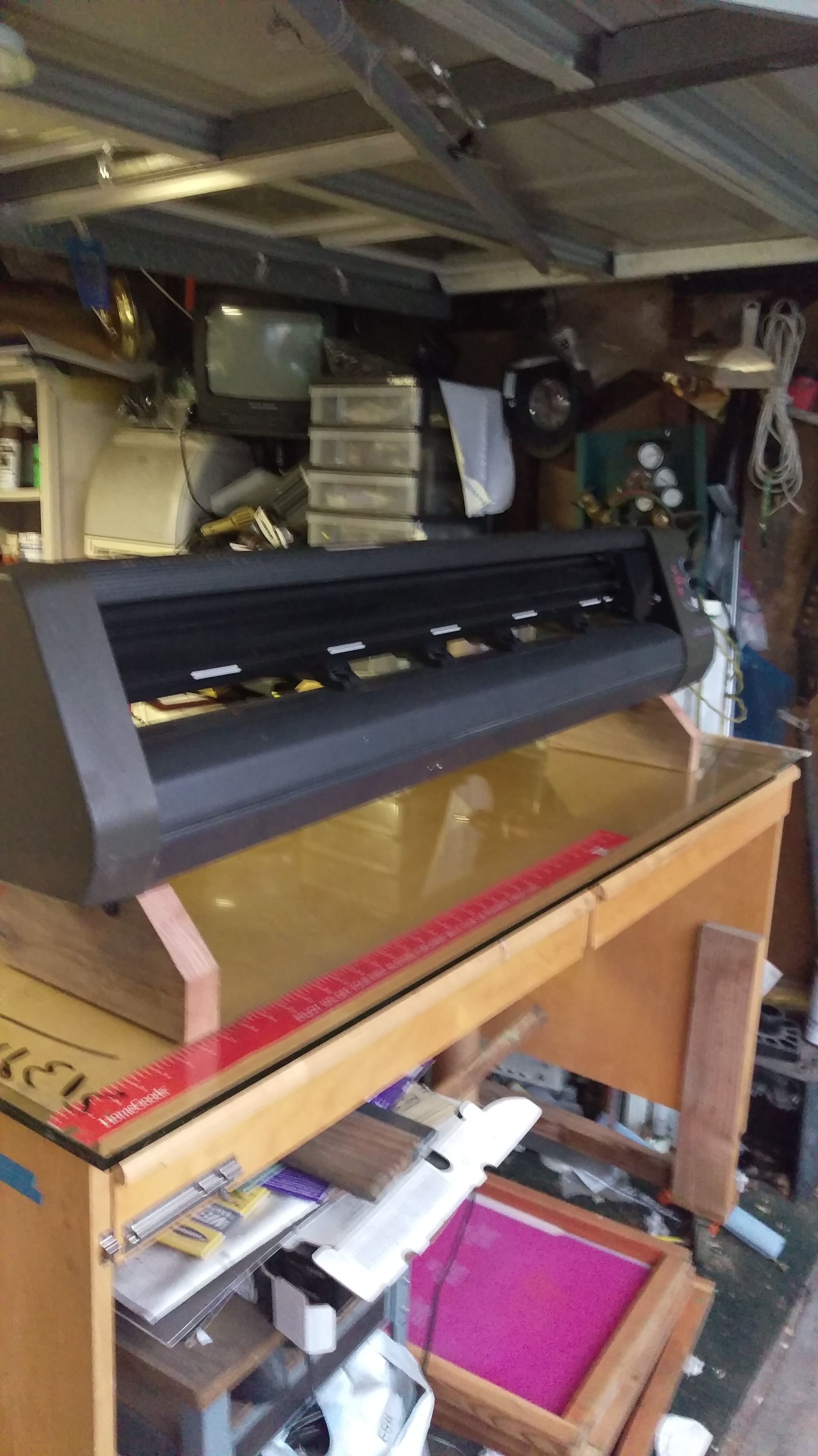 Ioline I/S 110 Smartrac 41" vinyl cutter / plotter