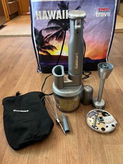 Cuisinart Smart Stick Variable Speed Hand Blender Set (HB-400PC) - Excellent Condition