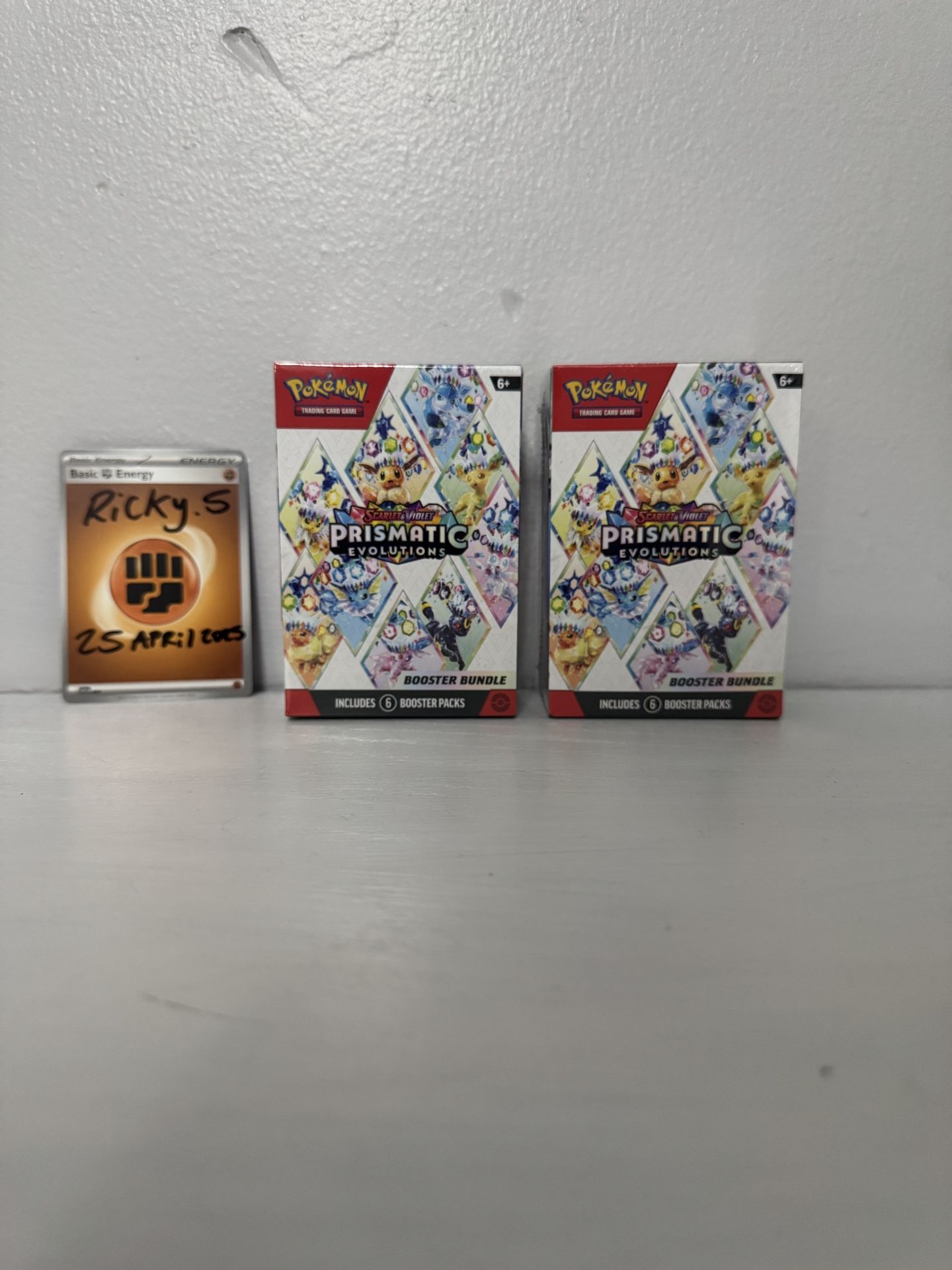 Prismatic Evolution Booster Bundles