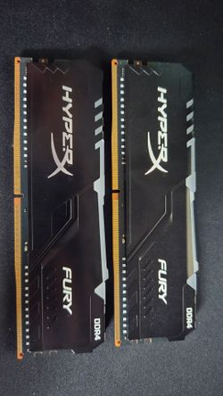 16gb HyperX Fury RGB DDR4 RAM 8x2 3200MHz