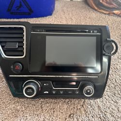 2012-2015 Honda Civic Navigation Radio Screen OEM