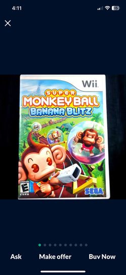 Super Monkey Banana Blitz Wii