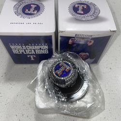 Texas Rangers World Series Ring 