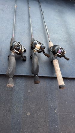 Shimano Fishing Reel And Poles 