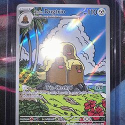 Pokemon Alolan Dugtrio IR Surging Sparks 