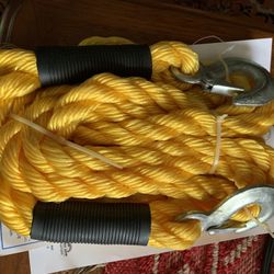 Poly Towing Rope With Hooks