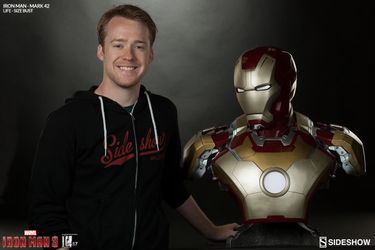  Iron Man Mark 42 Marvel Life-Size Bust by Sideshow Collectibles