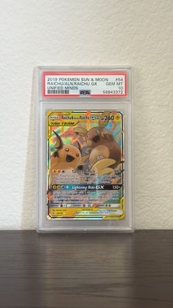 Raichu & Alolan Raichu GX PSA 10!