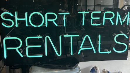 Short Term Rental Neón Sign $250 OBO