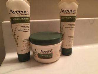 Aveeno moisturizers