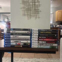PS5 PS4 PS3 Games