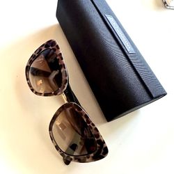 D & G Patterned  Dark Brown Lens