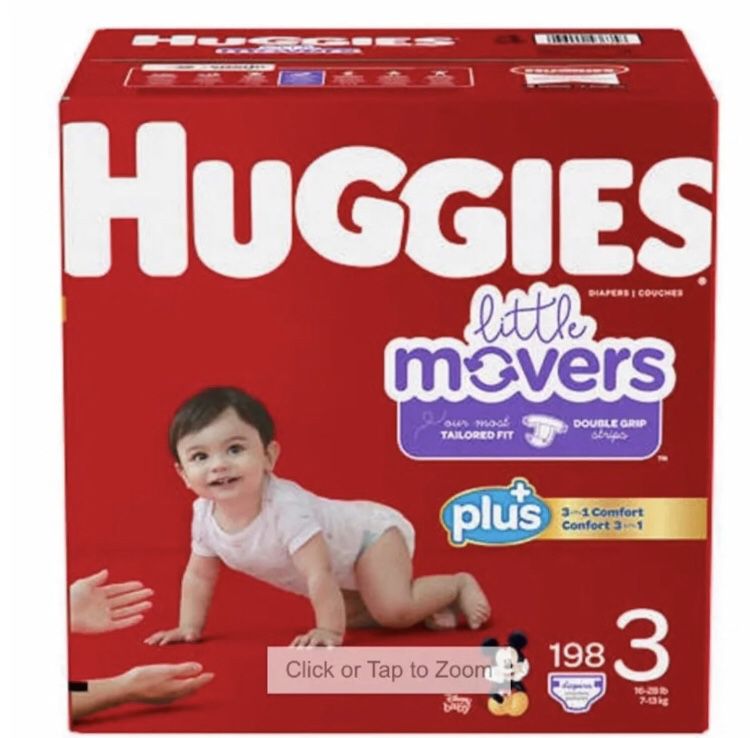 Huggies little mover size 3 diaper