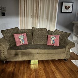 Brown Couch 