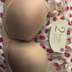 NEW Pure Beauty Bra Beige Size 42D