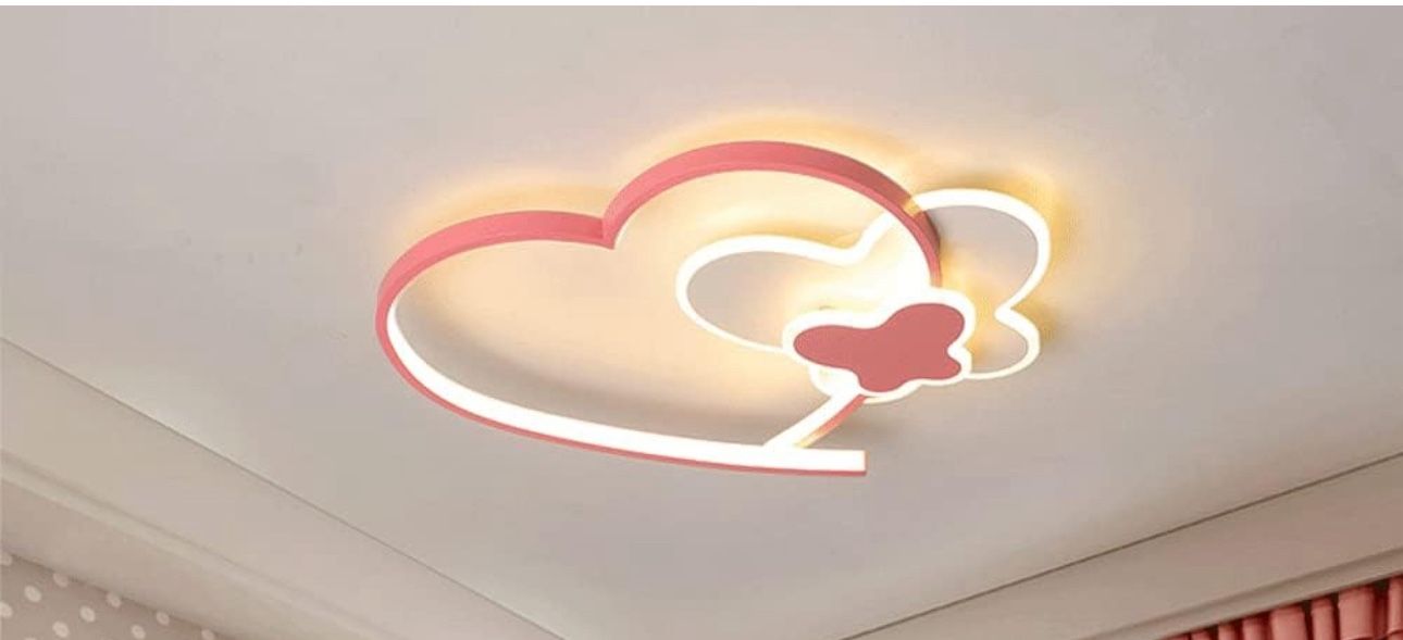 Kid Heart Shape Cieling Lamp