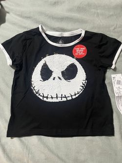 Jack Skeleton Kids Shirt Size Medium NWT